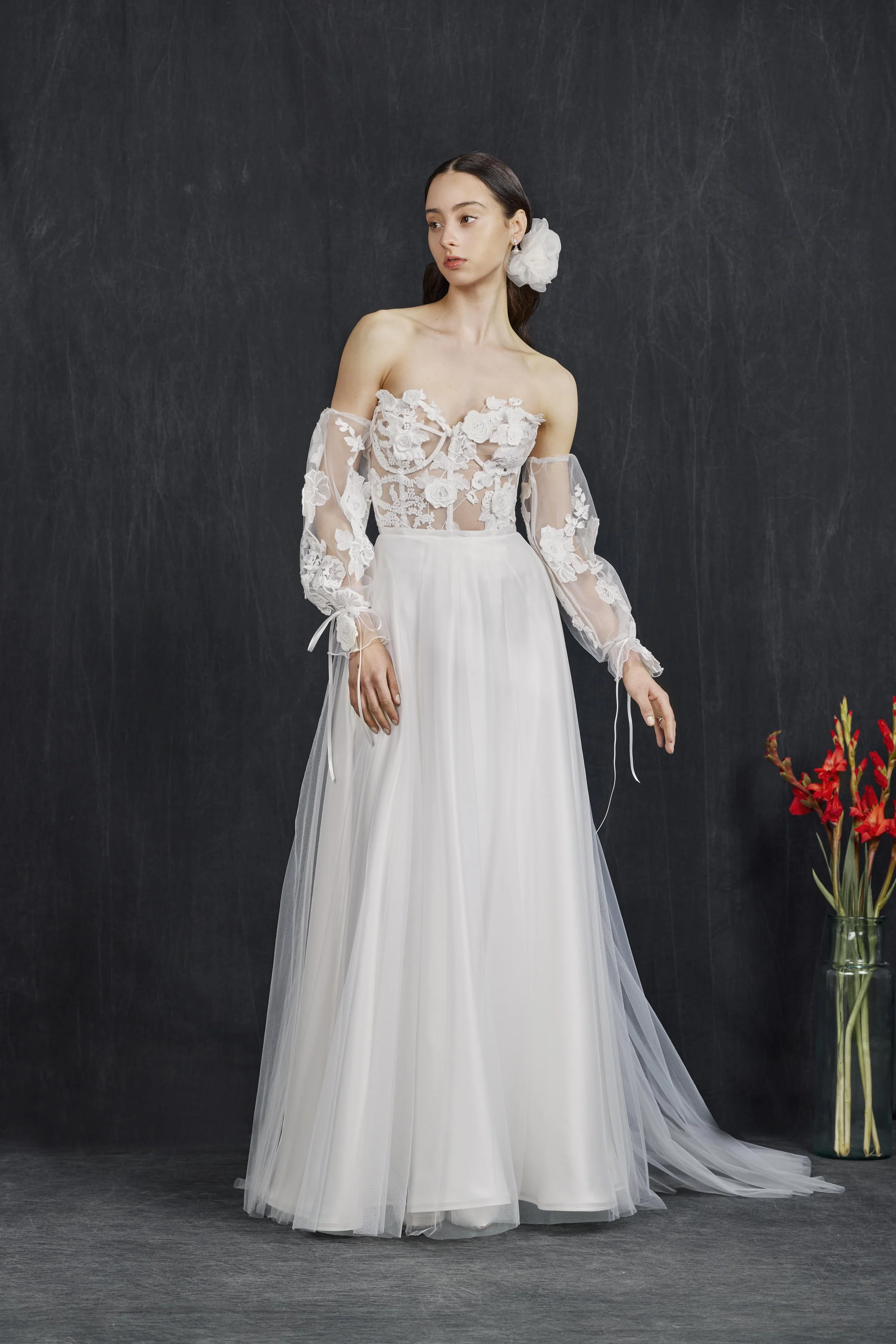 ♡ n.k atelier flower belt♡